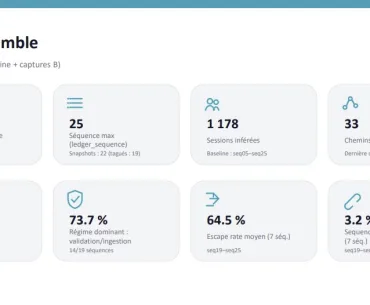 Baseline publié (phase 0) : ce que l’observation montre, et ce qu’elle ne prouve pas Écosystème documentaire dédié à la gouvernance sémantique et à l’architecture de l’interprétation et à la réduction des dérives algorithmiques dans un web lu par des IA.