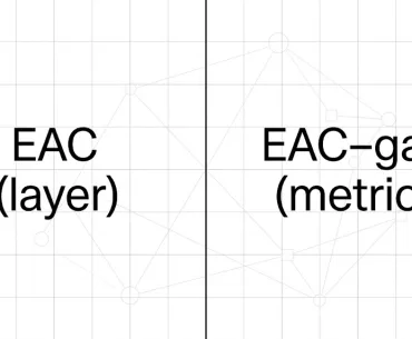 EAC n’est pas EAC-gap : distinguer la couche du différentiel mesuré Blogue